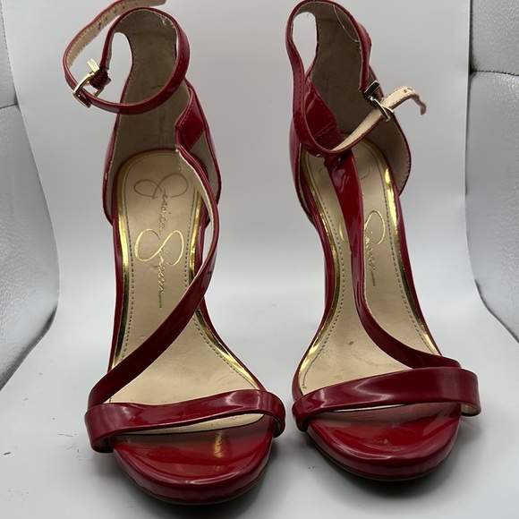Jessica Simpson Womens Rayli 2 Stilettos Open Toe Evening Sandals 7 - Picture 1 of 5